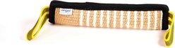 Angel Endurance Jute Tug 2-Handle Tough Dog Tug Toy, Black