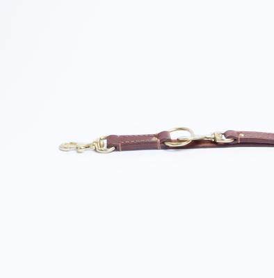 Show full view: Angel Multi-Function Dog Leash, Brown, Large: 8-ft long, 3/4-in wide slide 3 of 5