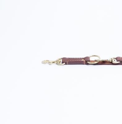 Show full view: Angel Multi-Function Dog Leash, Brown, Large: 8-ft long, 3/4-in wide slide 4 of 5