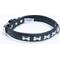 Show in main carousel: Angel Rotterdam Bones Standard Dog Collar, Black, 14 x 3/4-in slide 3 of 7