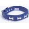 Show in main carousel: Angel Rotterdam Bones Standard Dog Collar, Blue, 22 x 1-in slide 3 of 8