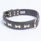 Show in main carousel: Angel Rotterdam Bones Standard Dog Collar, Brown, 24" x 1.25" slide 3 of 7