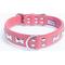 Show in main carousel: Angel Rotterdam Bones Standard Dog Collar, Pink, 24" x 1.25" slide 1 of 6