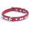 Show in main carousel: Angel Rotterdam Bones Standard Dog Collar, Red, 16 x 3/4-in slide 1 of 7
