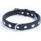 Show in main carousel: Angel Rotterdam Hearts Standard Dog Collar, Black, 18 x 3/4-in slide 1 of 6