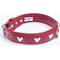 Show in main carousel: Angel Rotterdam Hearts Standard Dog Collar, Red, 22 x 1-in slide 3 of 7