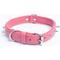 Show in main carousel: Angel Rotterdam Single-line Spiked Standard Dog Collar, Pink, 22 x 1-in slide 3 of 6