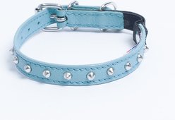 Angel Studded Standard Cat Collar, Light Blue, 12 x 1/2-in