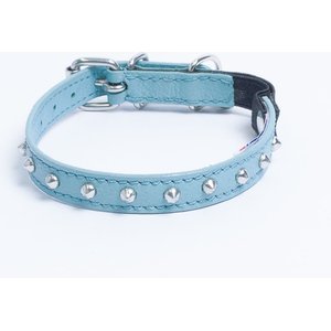 Angel Studded Standard Cat Collar, Light Blue, 12 x 1/2-in