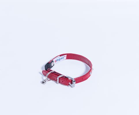 Show full view: Angel Studded Standard Cat Collar, Red, 10 x 1/2-in slide 3 of 6