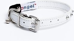 Angel Studded Standard Cat Collar, White, 10 x 1/2-in slide 2 of 6