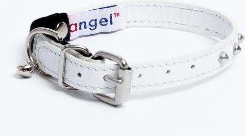 Show full view: Angel Studded Standard Cat Collar, White, 12 x 1/2-in slide 3 of 8
