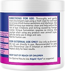 Angels' Eyes Face Eye & Paw Cleansing & Tear Stain Wipe for Dogs & Cats, 100 Count slide 2 of 7
