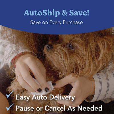 Show full view: Angels' Eyes Face Eye & Paw Cleansing & Tear Stain Wipe for Dogs & Cats, 40 Count slide 7 of 10