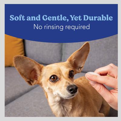 Show full view: Angels' Eyes Gentle Tear Stain Wipes, 100 count + Natural Chicken Flavored Soft Chew Tear Stain Supplement for Dogs & Cats, 120 count slide 5 of 10