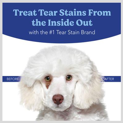 Show full view: Angels' Eyes Gentle Tear Stain Wipes, 100 count + Natural Chicken Flavored Soft Chew Tear Stain Supplement for Dogs & Cats, 120 count slide 9 of 10