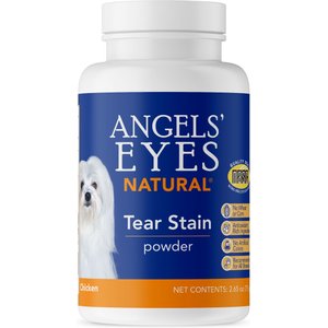 Angels' Eyes Natural Chicken Flavored Powder Tear Stain Supplement for Dogs & Cats, 2.65-oz bottle