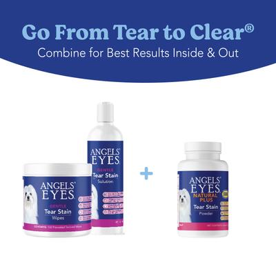 Show full view: Angels' Eyes Natural Plus Beef Flavored Powder Tear Stain Supplement for Dogs & Cats, 2.64-oz bottle slide 6 of 10