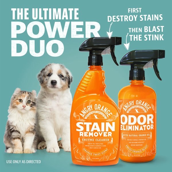Angry Orange Bio-Enzyme Pet Stain & Odor Remover