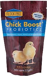 Animal Health Solutions Chick Boost Probiotics Bird Supplement, 8-oz bag