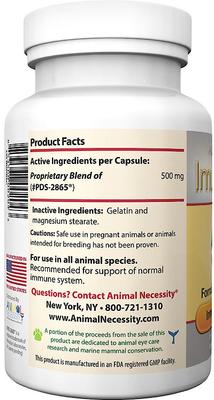 Show full view: Animal Necessity Imuno-2865 Natural Immune Adjunctive Support Dog & Cat Supplement, 45 count slide 4 of 4