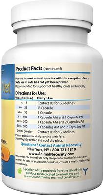 Show full view: Animal Necessity Joint Guard Vet Hip & Joint Dog Supplement, 45 count slide 4 of 4