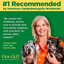 Animal Necessity Ocu-GLO Optimal Vision Support Soft Chew Dog & Cat Supplement, 15 count slide 2 of 9