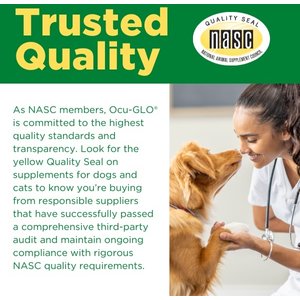 Animal Necessity Ocu-GLO Optimal Vision Support Soft Chew Dog & Cat Supplement, 15 count