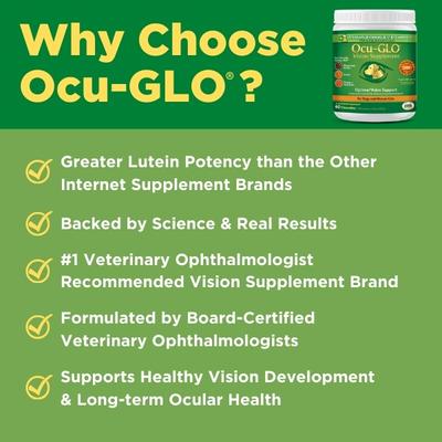 Show full view: Animal Necessity Ocu-GLO Optimal Vision Support Soft Chew Dog & Cat Supplement, 60 count slide 5 of 12