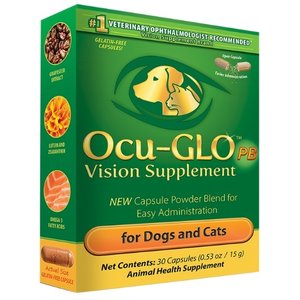 Animal Necessity Ocu-GLO Powder Blend Vision Dog & Cat Supplement, 30 count