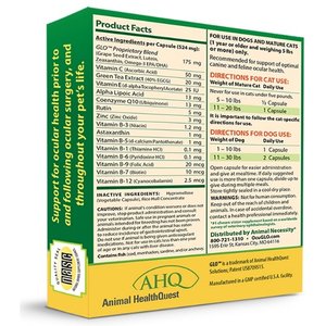 Animal Necessity Ocu-GLO Powder Blend Vision Dog & Cat Supplement, 30 count