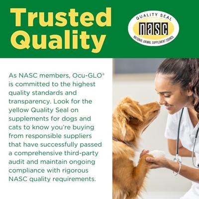 Show full view: Animal Necessity Ocu-GLO Softgel Vision Supplement for Small Dogs, 90 count slide 9 of 13