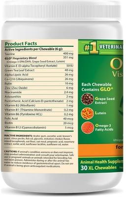 Show full view: Animal Necessity Ocu-GLO X-Large Soft Chews Dog Supplement, 30 count slide 3 of 11
