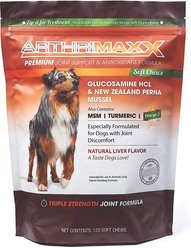 Animal Nutritional Products ArthriMAXX Premium Dog Soft Chews Joint Support Supplement, 120 count