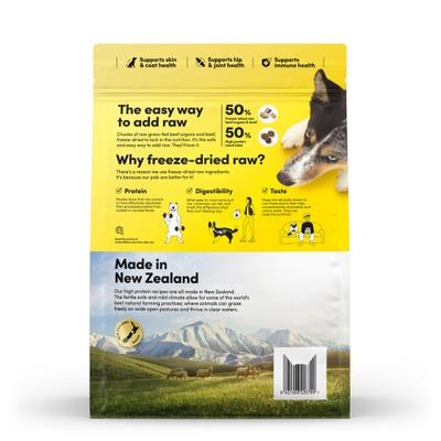 Show full view: Animals Like Us RawMix50 with Grass-Fed Beef Grain-Free Freeze-Dried Dog Food, 4-lb bag slide 3 of 11