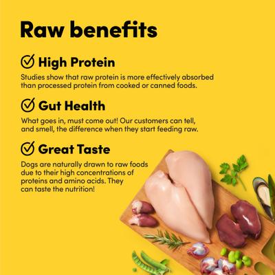 Show full view: Animals Like Us RawMix50 with Grass-Fed Lamb Grain-Free Freeze-Dried Dog Food, 4-lb bag slide 7 of 11