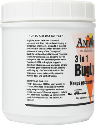 Show full view: AniMed 3in1 BugLyte Horse Supplement, 1.5-lb tub slide 3 of 9