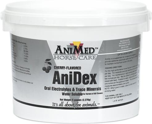Show full view: AniMed Anidex Cherry-Flavored Horse Supplement, 5-lb tub slide 1 of 4