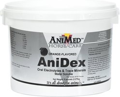 AniMed Anidex Orange-Flavored Horse Supplement, 5-lb tub