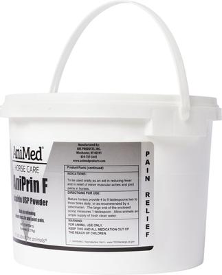 Show full view: AniMed Aniprin F Asprin USP Powder Horse Supplement, 5-lb tub slide 3 of 4