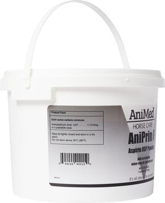 Show full view: AniMed Aniprin F Asprin USP Powder Horse Supplement, 5-lb tub slide 2 of 4