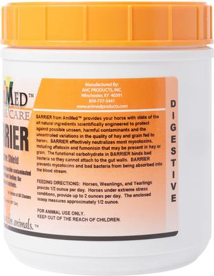 Show full view: AniMed Barrier Digestive Shield Horse Supplement, 2-lb tub slide 2 of 4