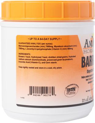 Show full view: AniMed Barrier Digestive Shield Horse Supplement, 2-lb tub slide 3 of 4