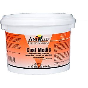 AniMed Coat Medic Horse Supplement, 4-lb tub