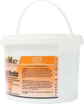 Show full view: AniMed Coat Medic Horse Supplement, 4-lb tub slide 3 of 4