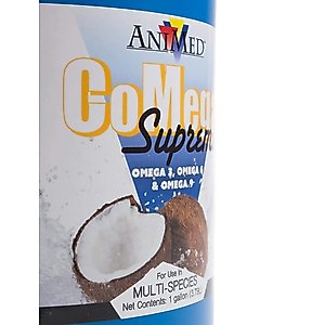 AniMed CoMega Supreme Coat Health Liquid Horse Supplement, 1-gal