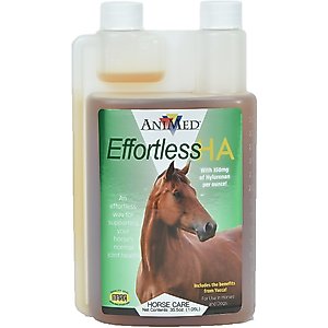 AniMed Effortless HA Joint Support Liquid Horse Supplement, 35.5-fl oz tub