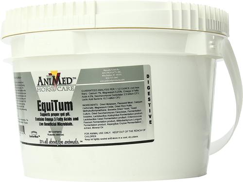 Show full view: AniMed EquiTum Digestive Health Powder Horse Supplement, 10-lb tub slide 2 of 4
