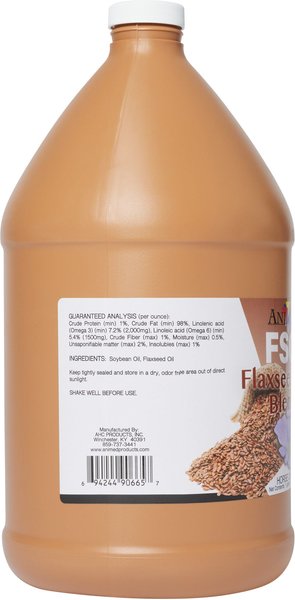 Show full view: AniMed FSO Flaxseed Oil Blend Horse Supplement, 1-gal slide 2 of 5