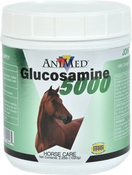 AniMed Glucosamine 5000 Joint Support Powder Horse Supplement, 2.25-lb tub